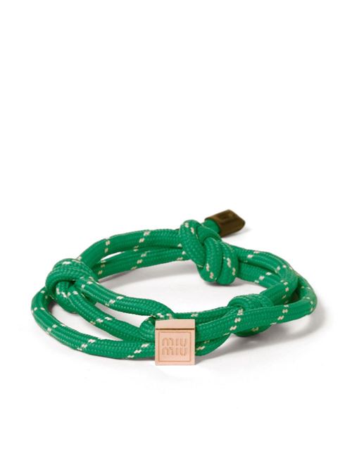 Bracciale in corda MIU MIU | 5IB5383L74F077U
